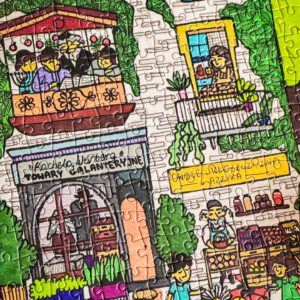 Puzzle "W oknach sztetla"