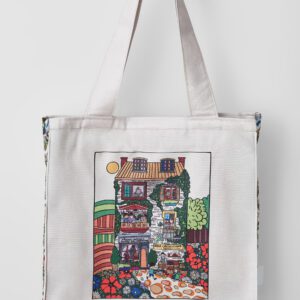 Torba "W sztetlu" - BEŻOWE WYKOŃCZENIE