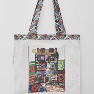 Torba "W sztetlu" - KOLOROWE WYKOŃCZENIE